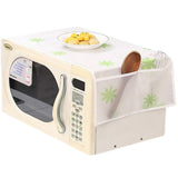 Pack Of_2 Microwave Oven Cover with Pocket (Color: Assorted) - GillKart
