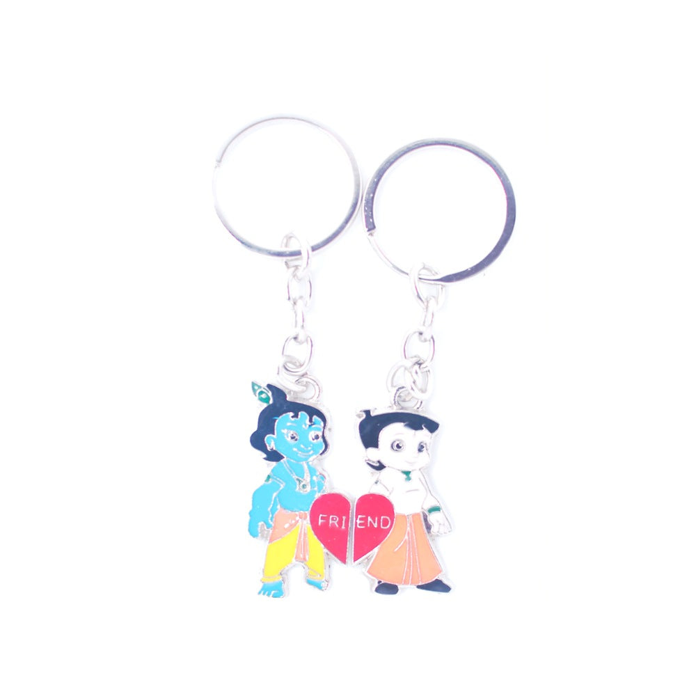 Chota Beema Friend Couple Key Chain (Color: Assorted) - GillKart