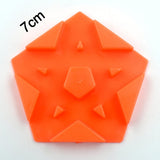 Pack Of 2_Hexagonal Shape Mobile Holder Multi Angle Adjustable Fold (Color: Assorted) - GillKart