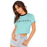 Women's Cotton Western Wear T Shirt (C Green) - GillKart