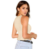 Women's 95% Polyester 5% Spendex Western Wear Tops (Cream) - GillKart
