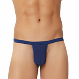 Blue nylon string side briefs for men - intimate underwear for special occasions