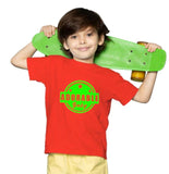 Boys Cotton Adorable Baby Half Sleeve TShirt (Red) - GillKart