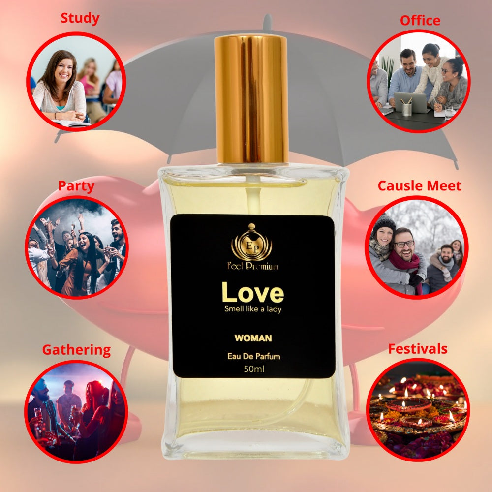 Europa Love 50ml Perfume Spray For Women - GillKart