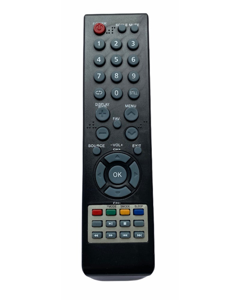 LCD/LED Remote No. AK59, Compatible with Akai LCD/LED TV Remote Control (Exactly Same Remote will Only Work) - GillKart