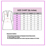 Women's Cotton Embroidery Straight Kurti (Peach) - GillKart