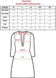 Women's straight kurta, yellow, pure cotton