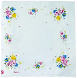 Pack Of_8 White Fashion Medium Size Handkerchiefs (Color: Assorted) - GillKart