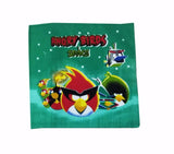 Pack Of_8 Angry Bird Small Size Handkerchiefs (Color: Assorted) - GillKart
