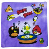 Pack Of_8 Angry Bird Small Size Handkerchiefs (Color: Assorted) - GillKart